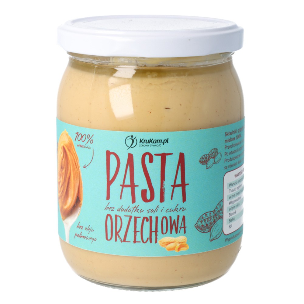 Pasta Orzechowa 100% | KruKam