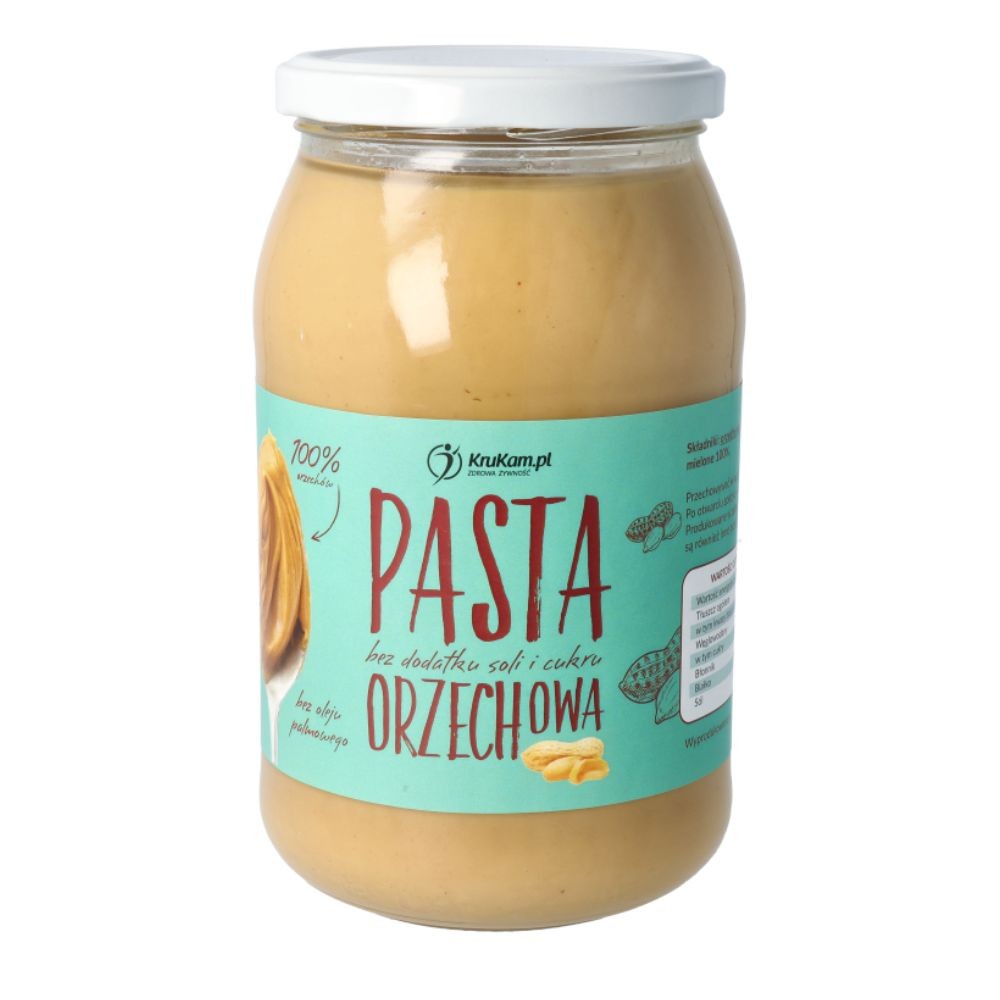Pasta Orzechowa 100% | KruKam