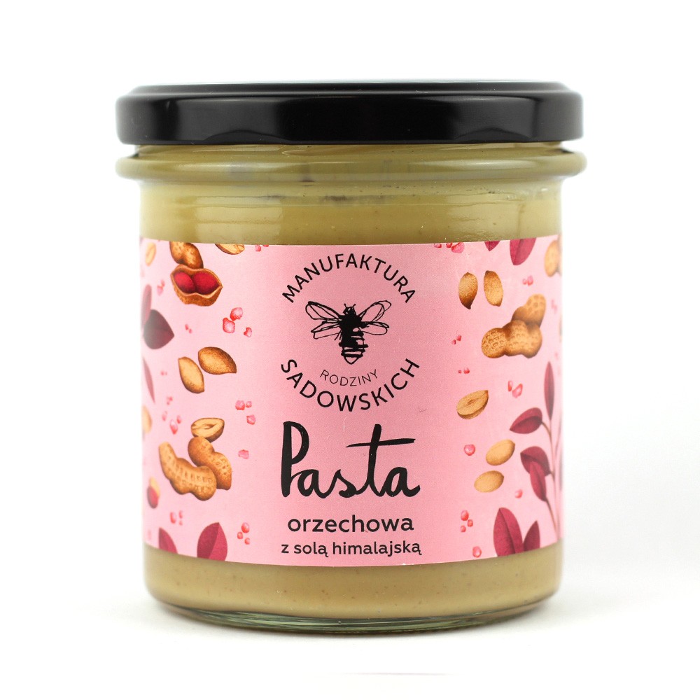 Pasta orzechowa z solą himalajską | Pasieki Rodziny Sadowskich