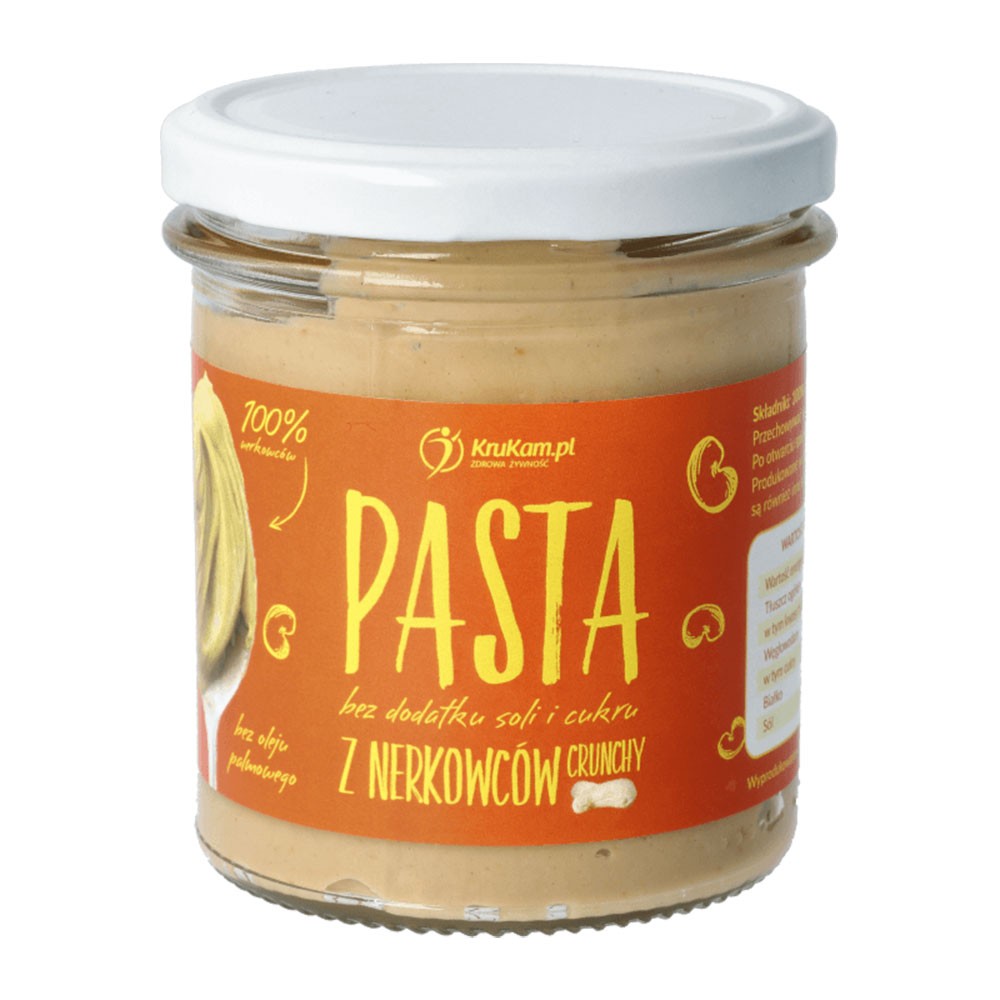 Pasta z nerkowców Crunchy | KruKam