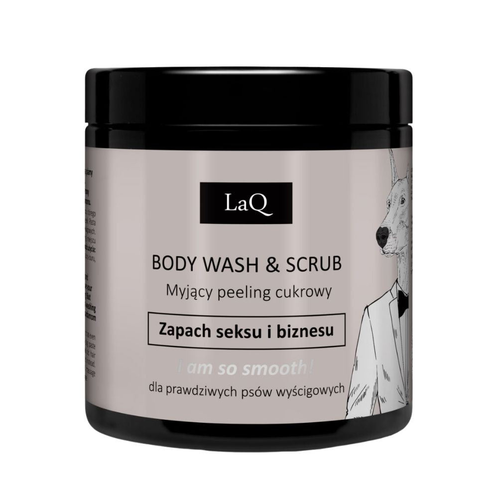 Peeling cukrowy myjący ZAPACH SEKSU I BIZNESU | LaQ