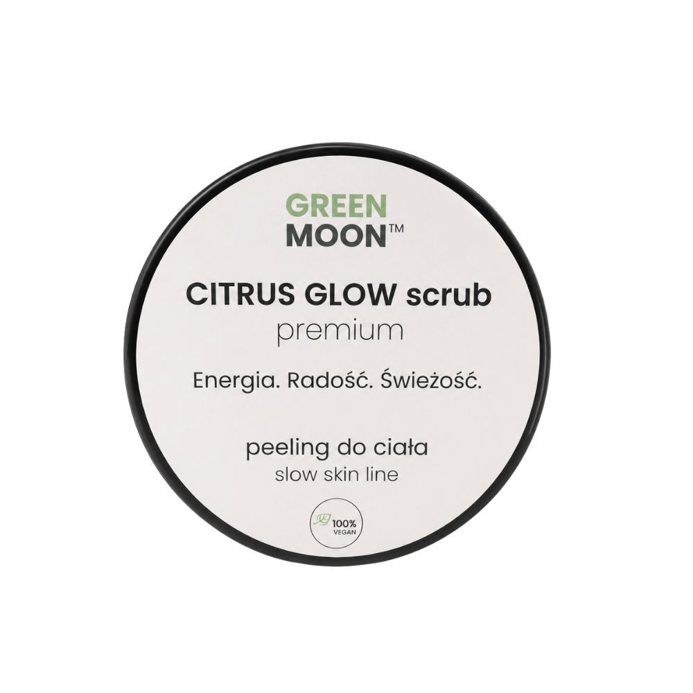 Peeling do ciała CITRUS GLOW scrub premium | Green Moon