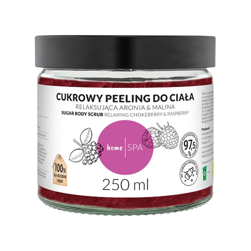 Peeling relaksujący do ciała Aronia i Malina | Manufaktura Nova Kosmetyki