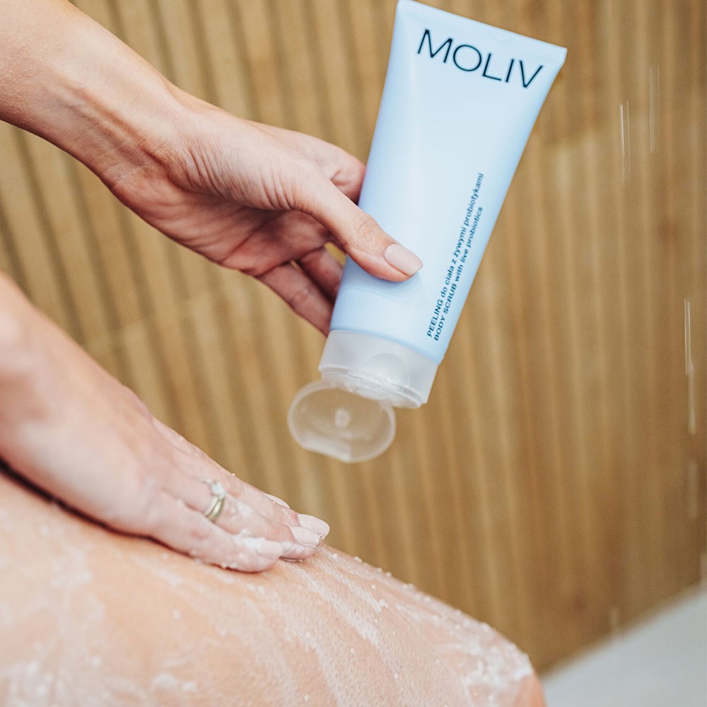 Peeling do ciała z żywymi probiotykami | Moliv