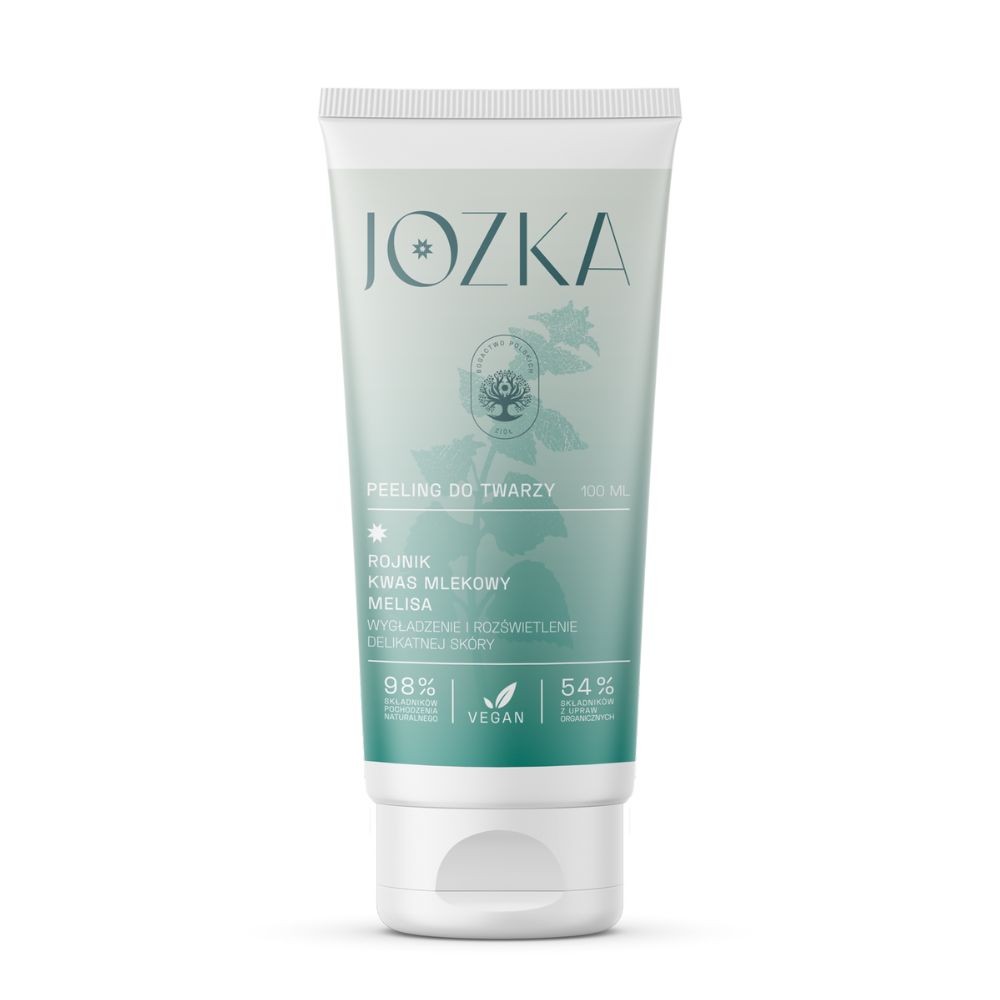 Peeling do twarzy Rojnik Kwas mlekowy Melisa | Jozka