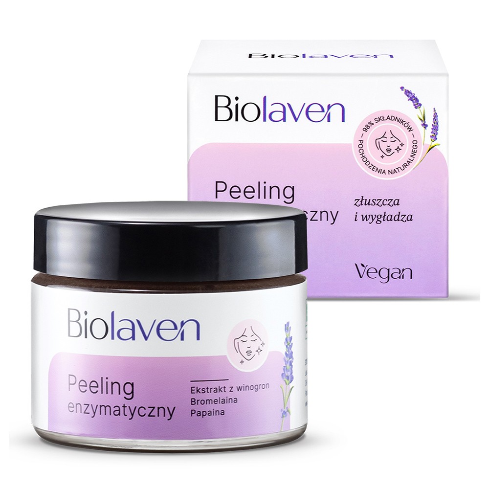 Peeling enzymatyczny do twarzy | Biolaven