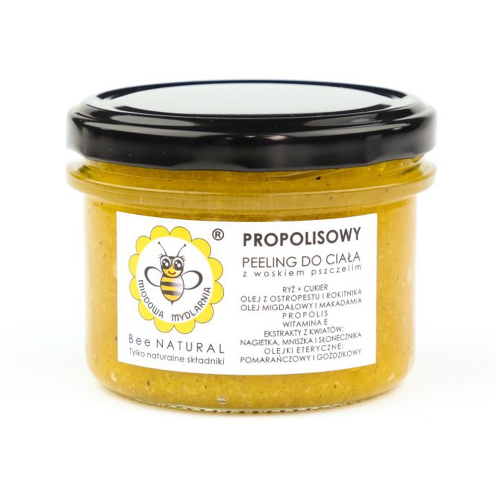 Peeling propolisowy do ciała | Miodowa Mydlarnia