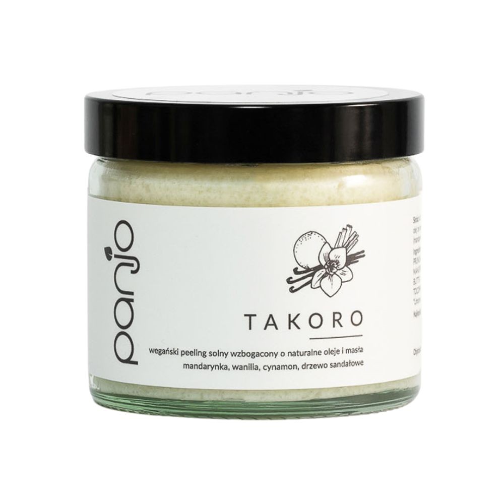 Peelingujący mus do ciała Takoro | Panjo