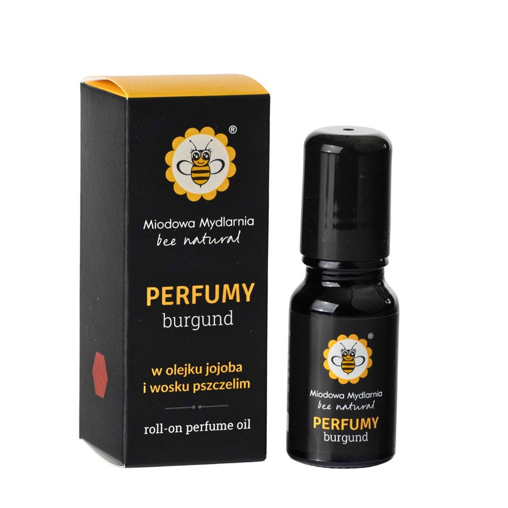 Perfumy roll-on BURGUND | Miodowa Mydlarnia