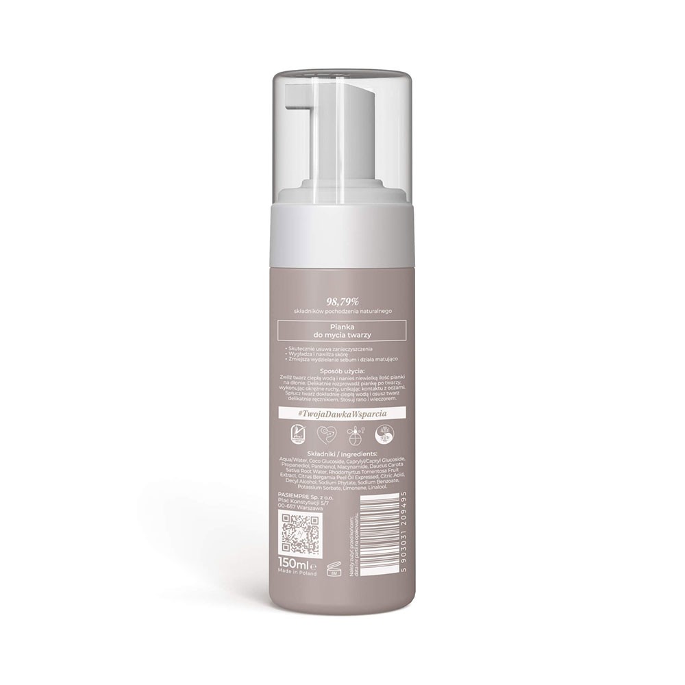 Pianka do mycia twarzy | Apoyo Cosmetics