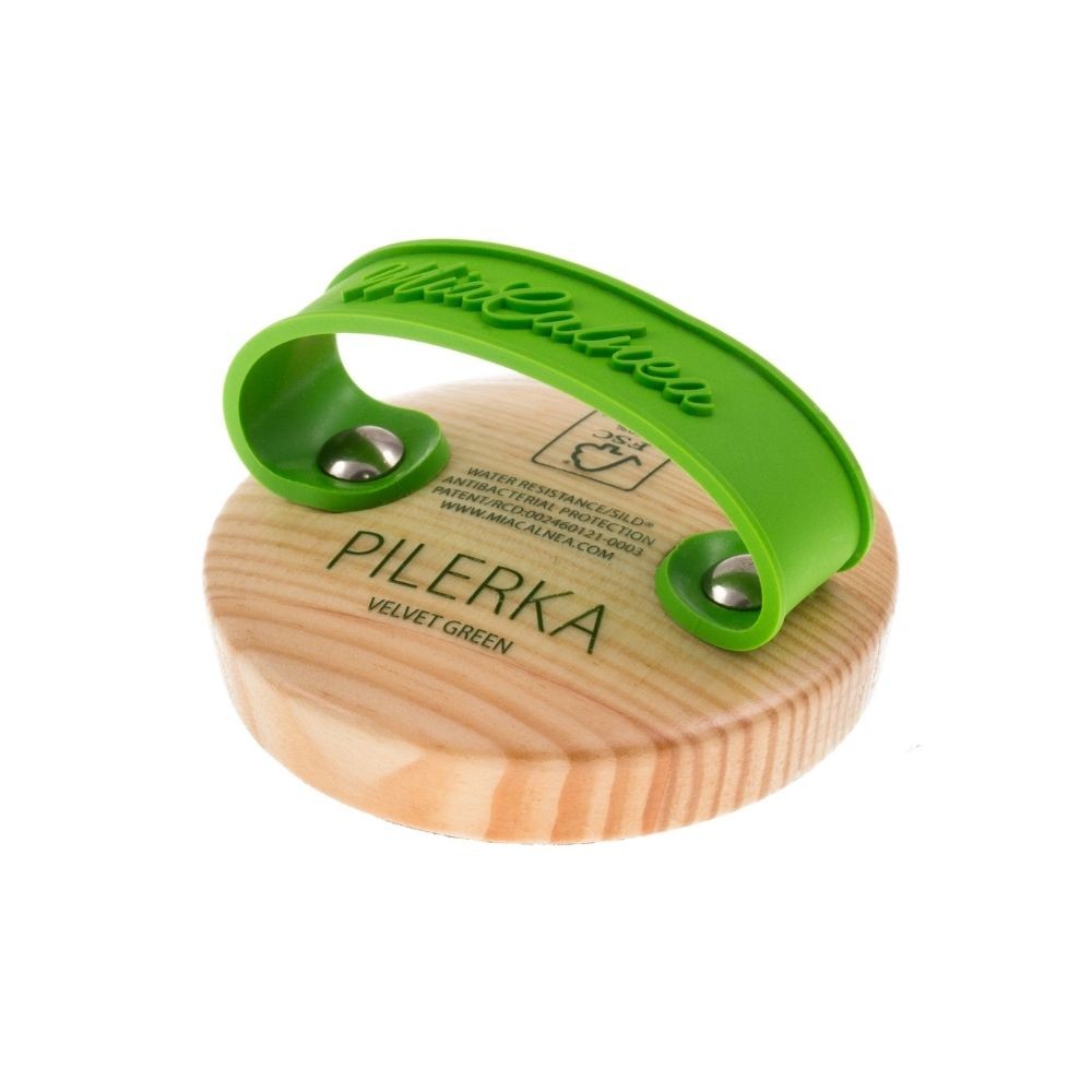 Pilnik drewniany do pięt Pilerka VELVET GREEN | MiaCalnea
