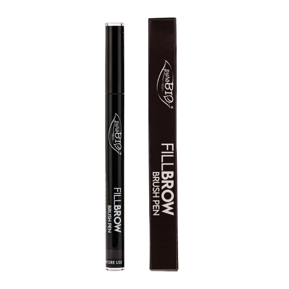 Pisak do brwi w pędzelku | puroBIO