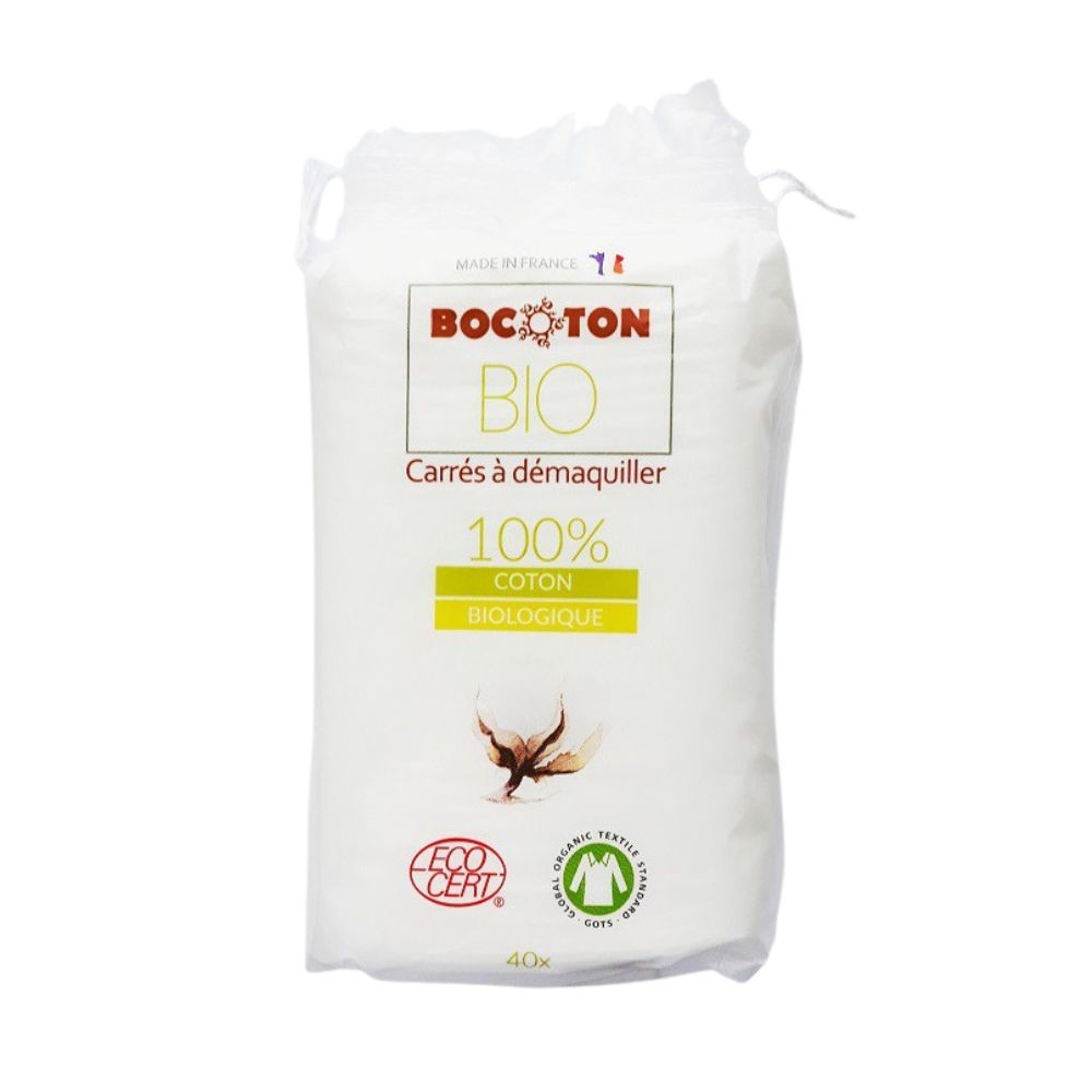 Płatki kosmetyczne kwadratowe 75 x 75 mm | Bocoton