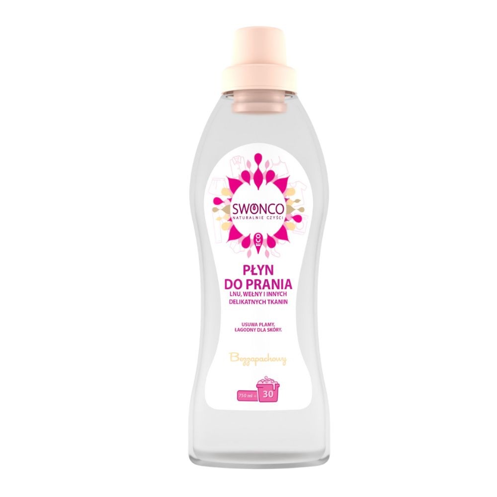 Płyn do prania lnu, ramii i wełny | Swonco
