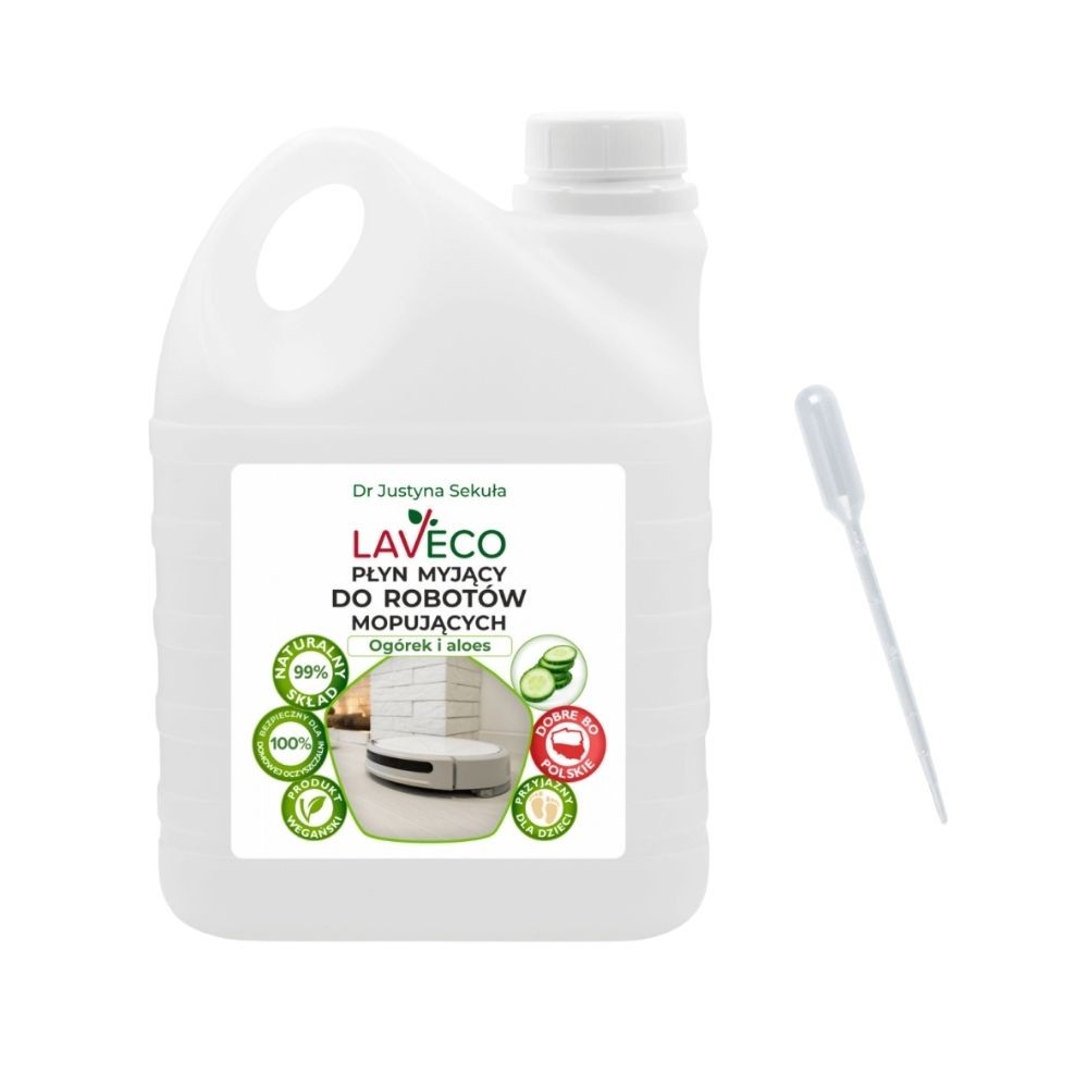 Płyn myjący do robotów mopujących - Ogórek Aloes | Laveco