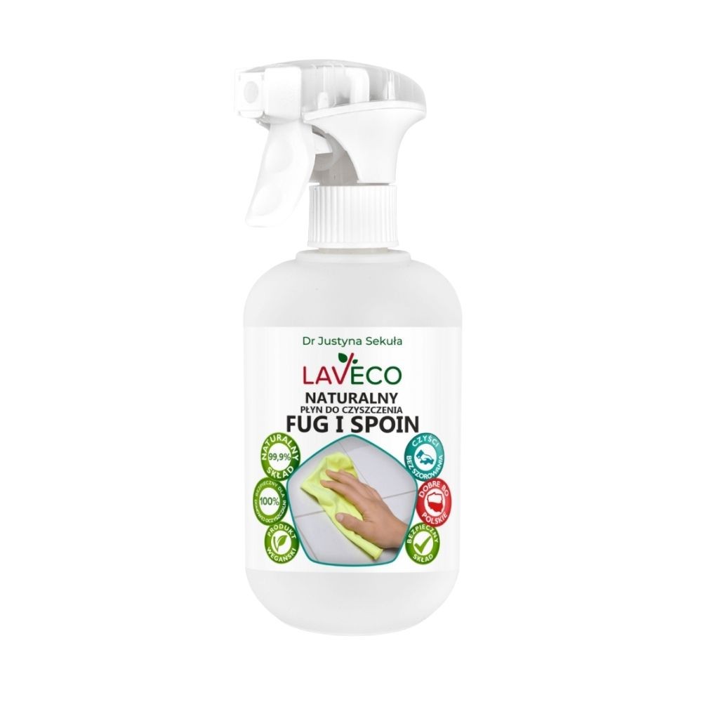 Płyn naturalny do czyszczenia fug i spoin | Laveco