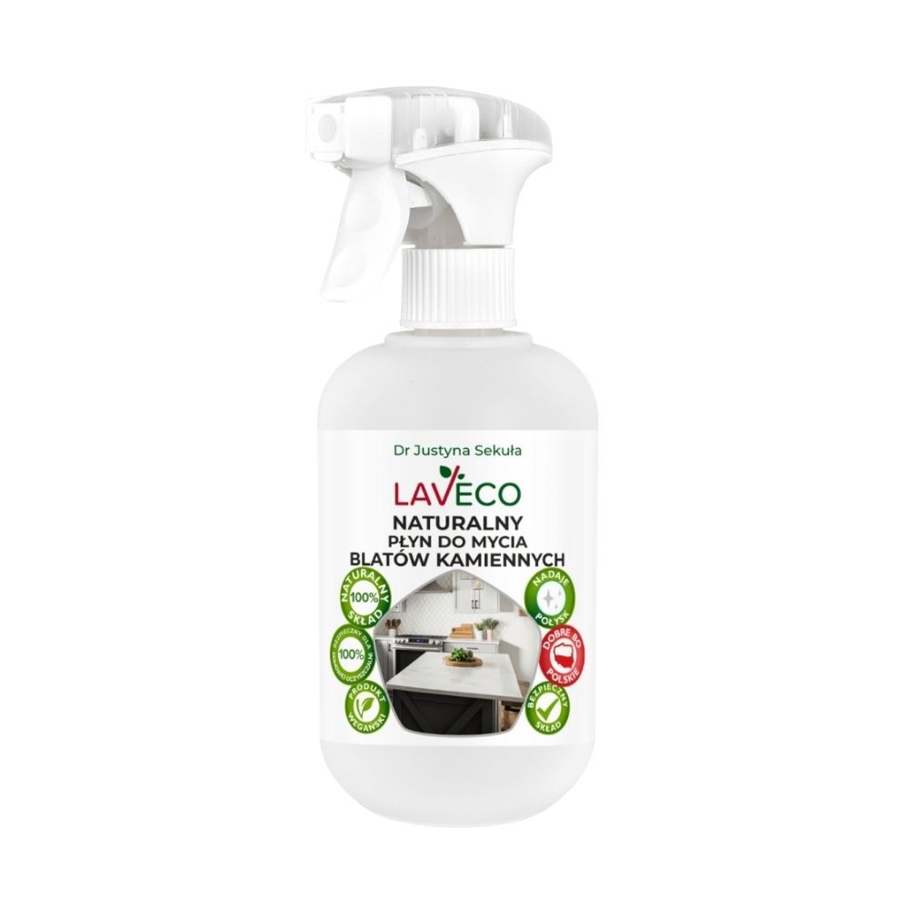 Płyn naturalny do mycia blatów kamiennych | Laveco