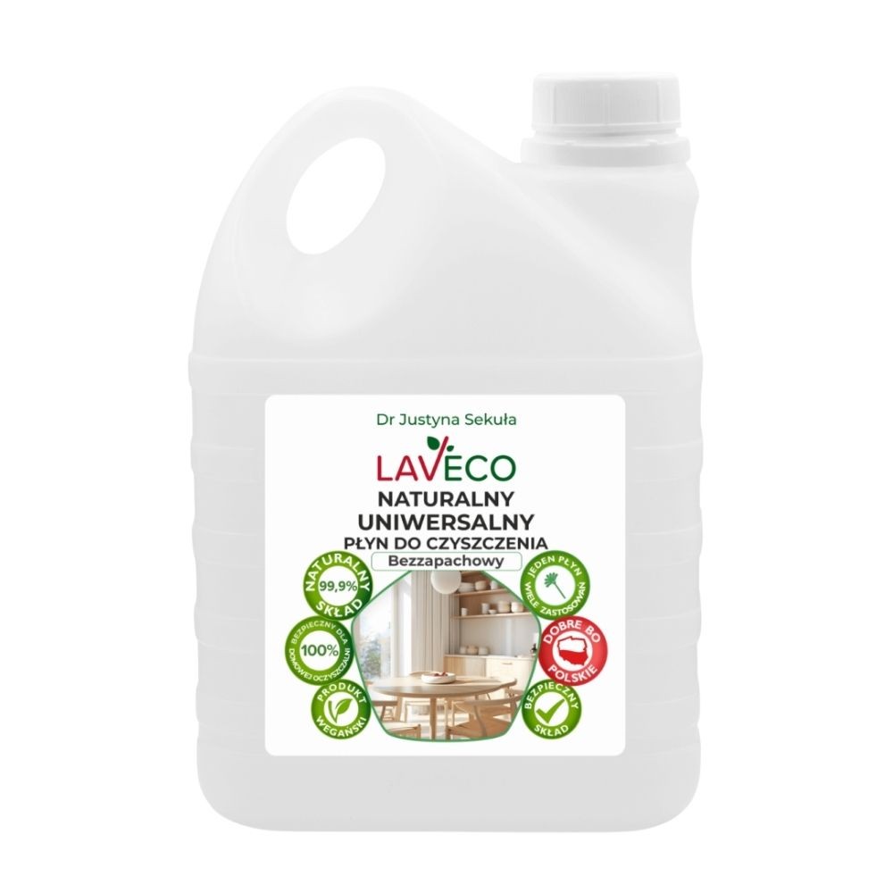 Płyn naturalny uniwersalny - Bezzapachowy | Laveco
