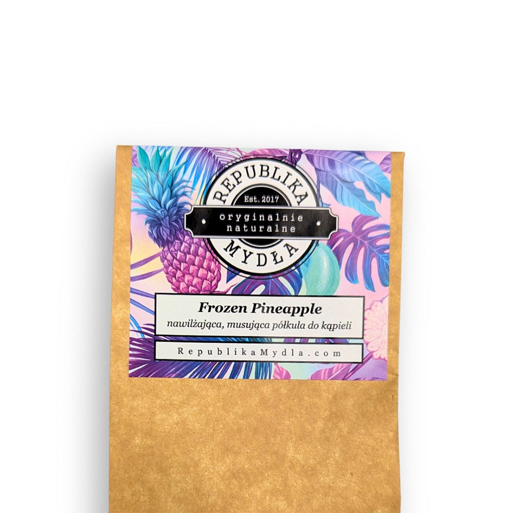 Półkula do kąpieli Frozen Pineapple | Republika Mydła