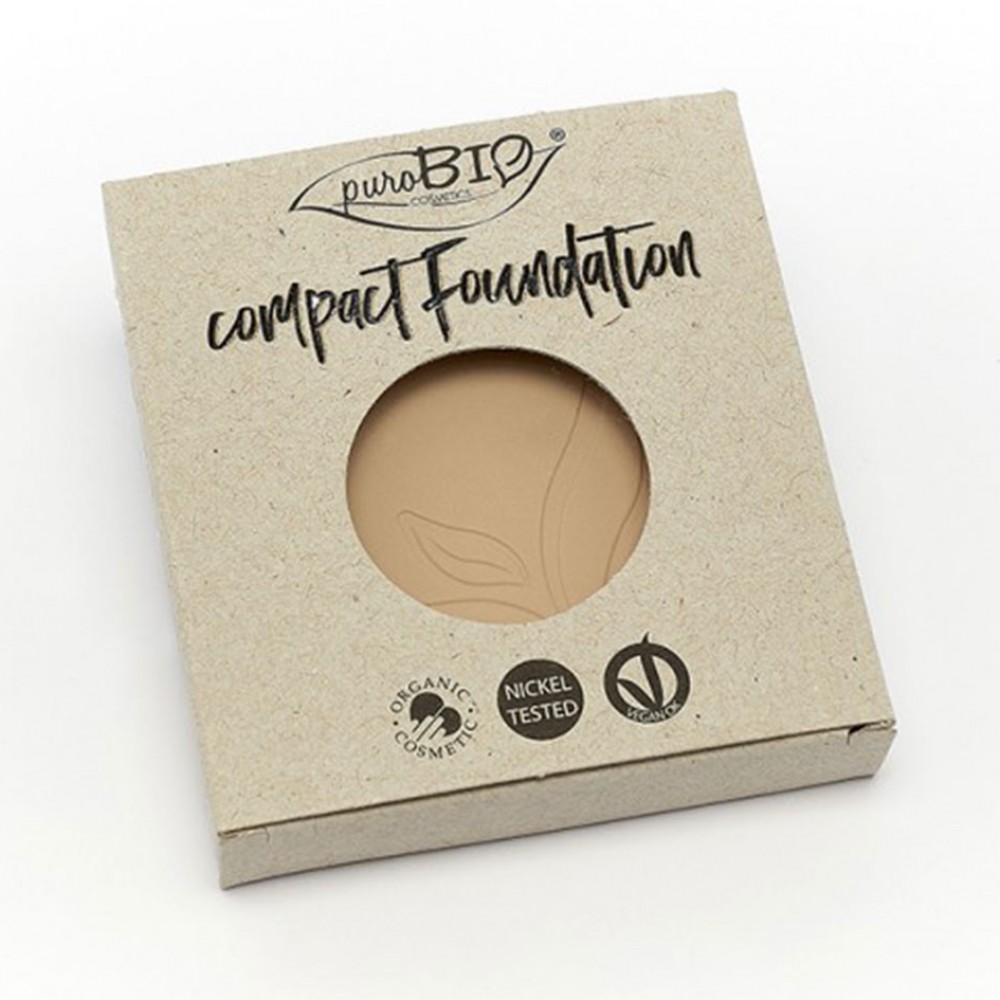 Podkład Compact Foundation 02 - refill | puroBIO