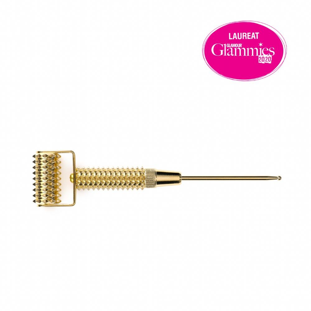 Roller do masażu twarzy Gold Derma | Easy Livin