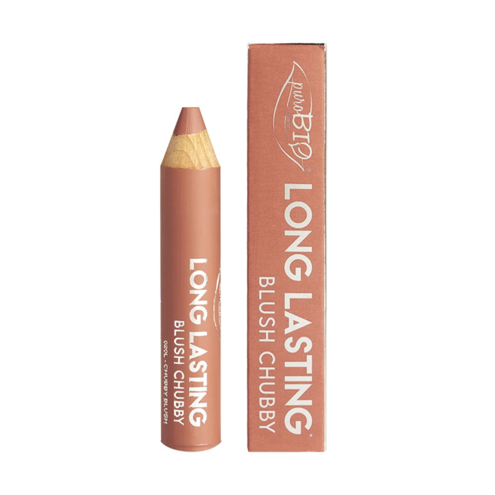 Róż do policzków w kredce Long-Lasting | puroBIO