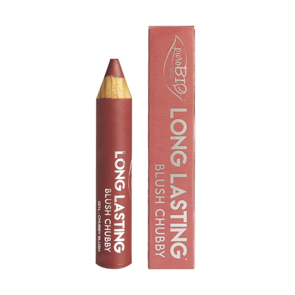 Róż do policzków w kredce Long-Lasting | puroBIO