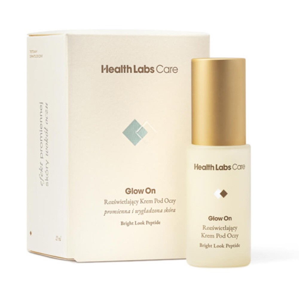 Rozświetlający krem pod oczy Glow On | Health Labs Care