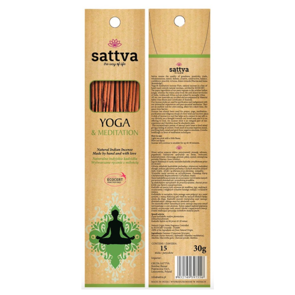 Kadzidełko Yoga i Medytacja | Sattva
