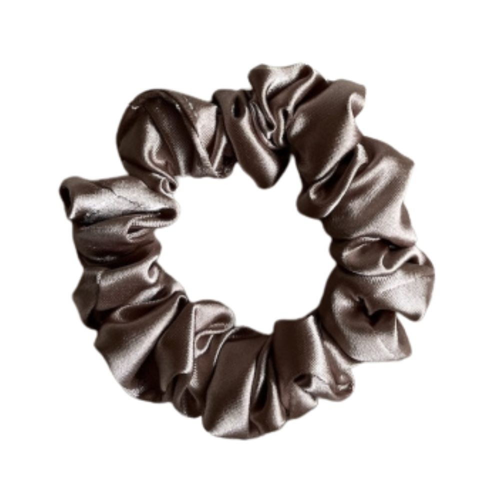 Scrunchie satynowa mini - Krem | BoMoye