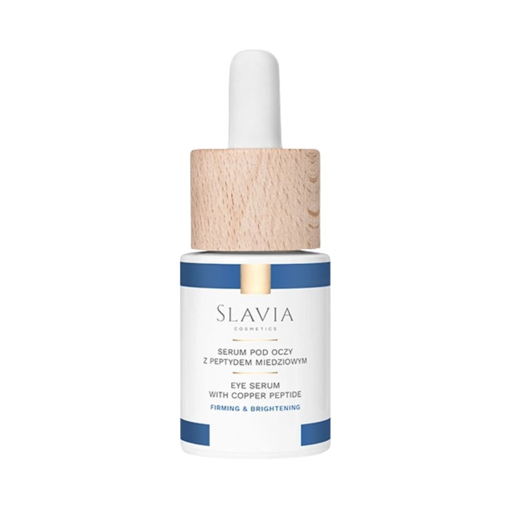 Serum pod oczy z peptydem miedziowym | Slavia Cosmetics