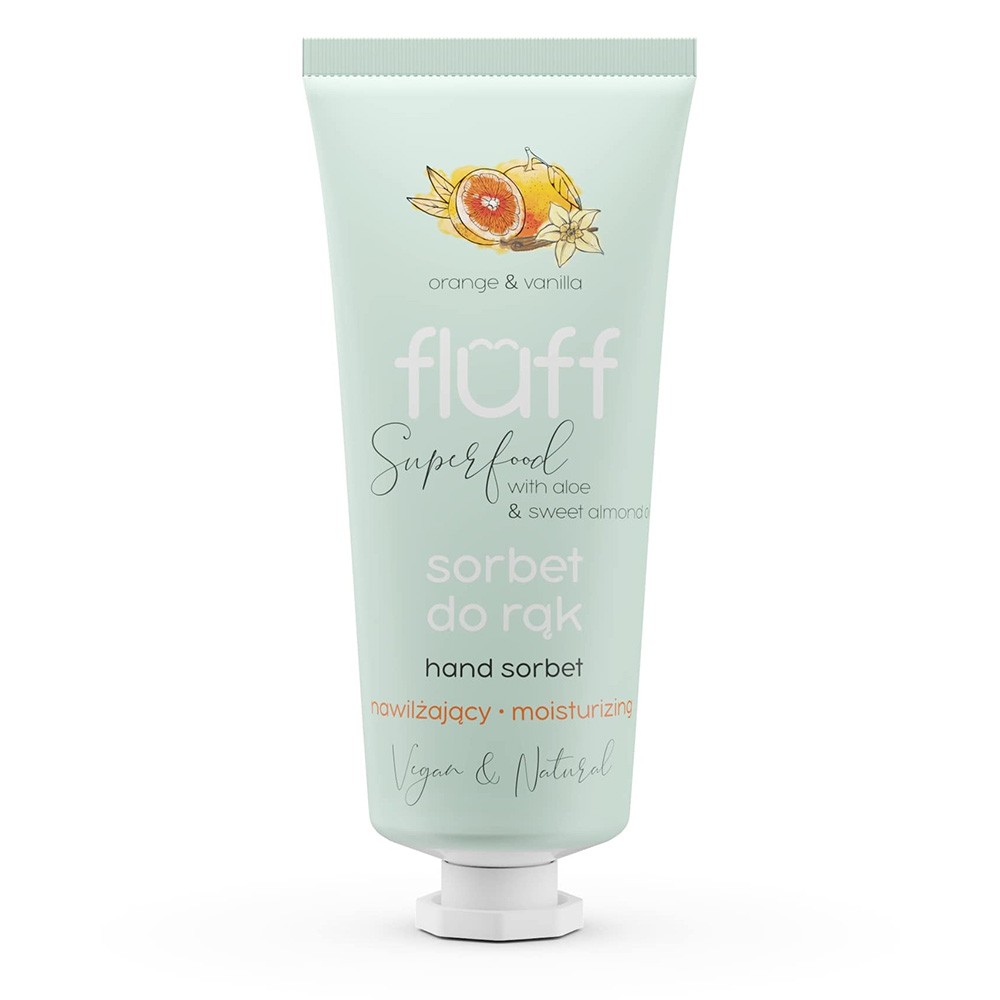 Sorbet do rąk Pomarańcza i Wanilia | Fluff