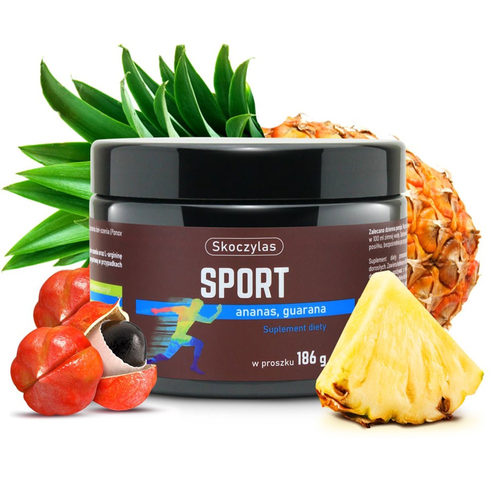 Suplement diety - Sport L - cytrulina, guarana, żeń - szeń | Marek Skoczylas