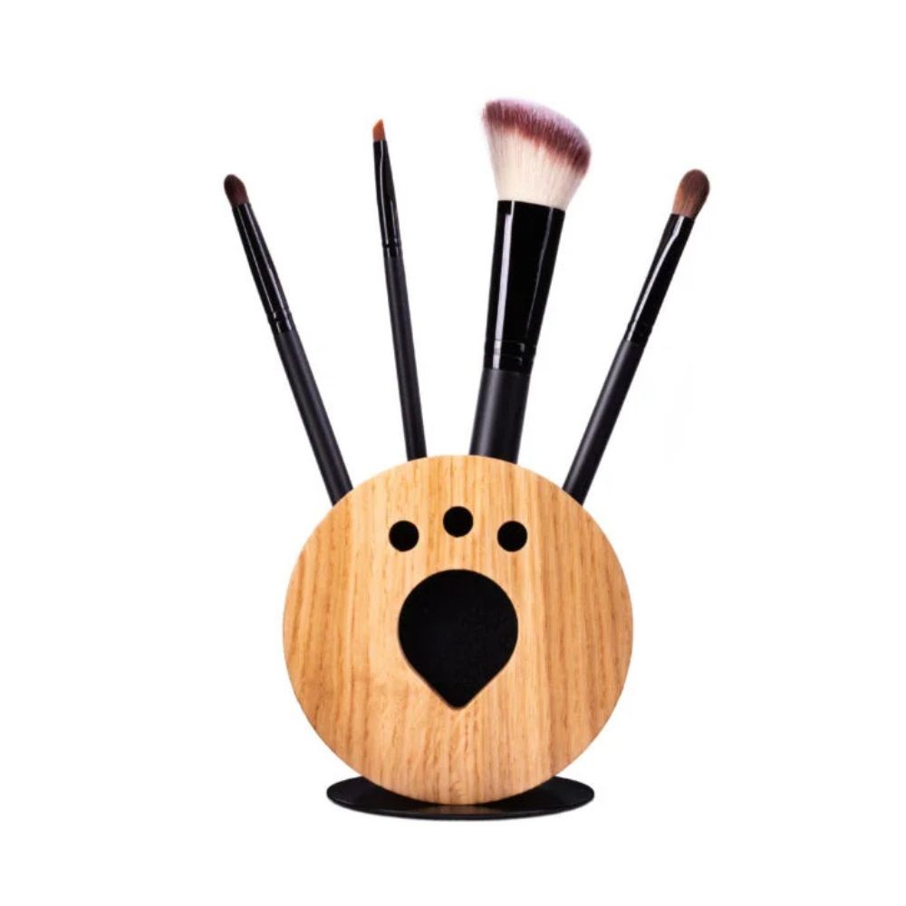 Stojak dębowy na pędzle i nie tylko | MiaCalnea