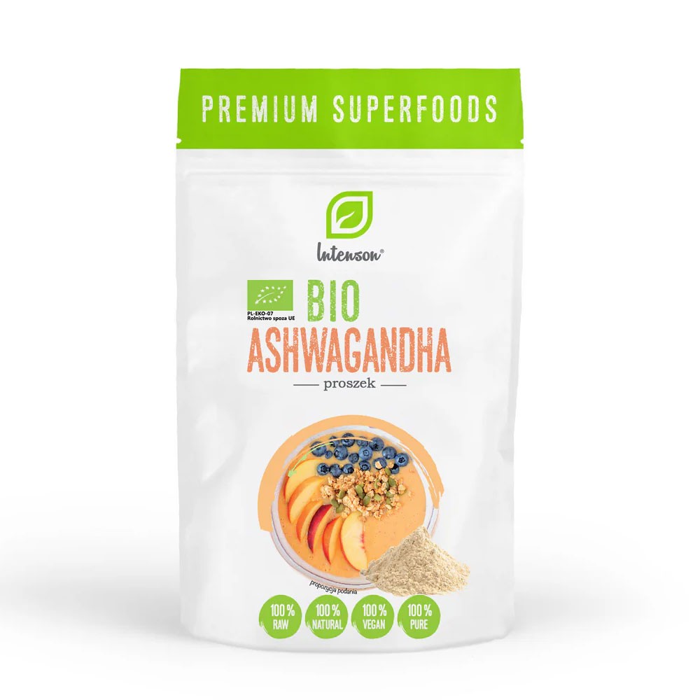 Suplement diety - Ashwaganda w proszku | Intenson