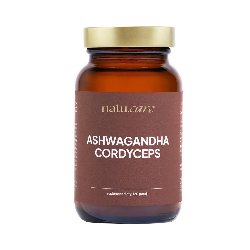 Suplement diety - Ashwagandha & Cordyceps | Natu Care