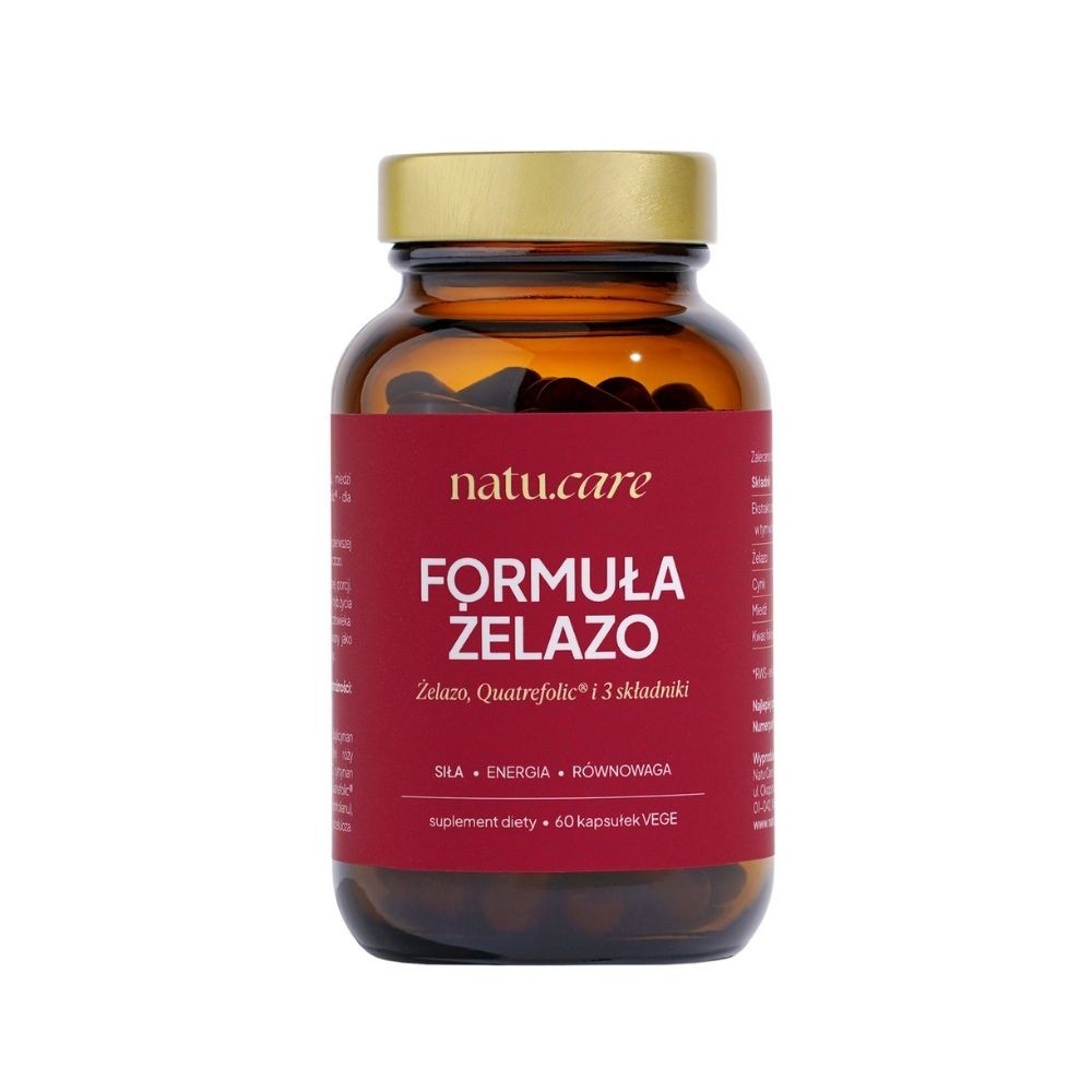 Suplement diety - Formuła Żelazo | Natu Care