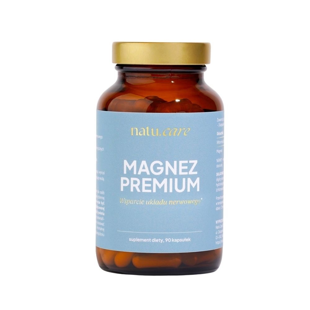 Suplement diety - Magnez Premium + Witamina B6 | Natu Care