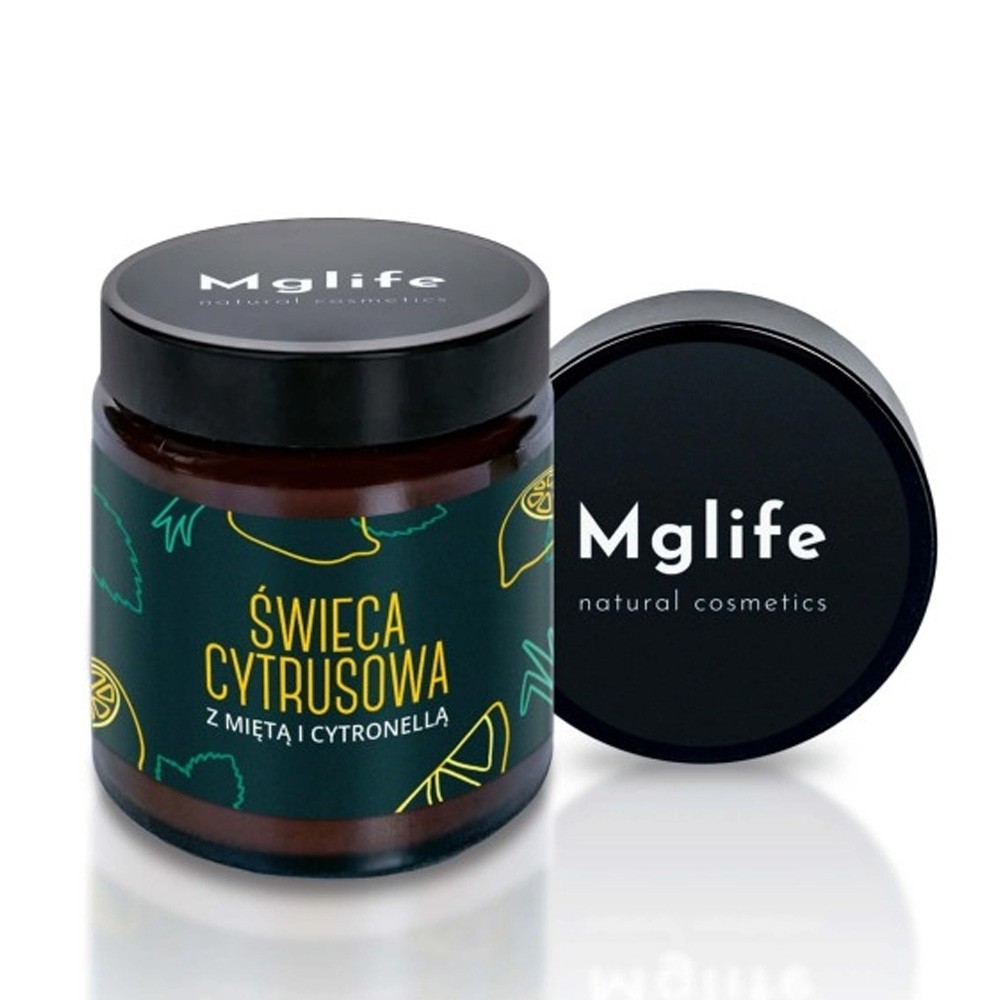 Świeca rzepakowa - Mięta z Cytronellą | Mglife