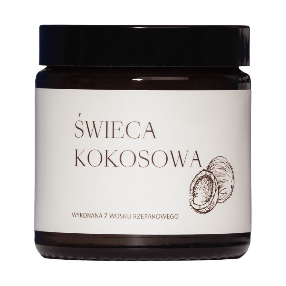 Świeca rzepakowa - Kokosowa | Mglife