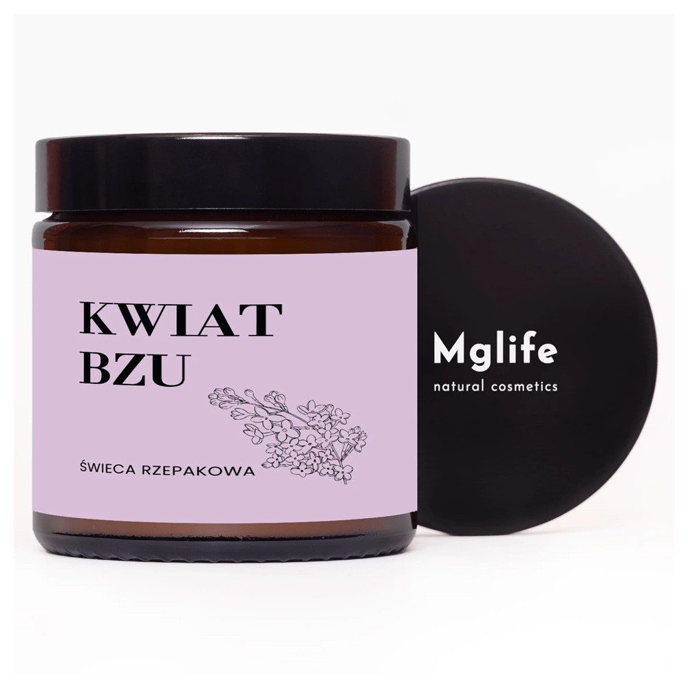 Świeca rzepakowa - Kwiat Bzu | Mglife