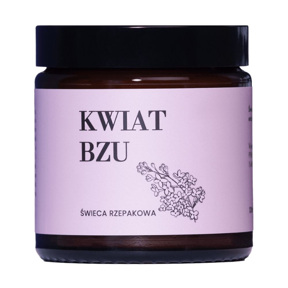 Świeca rzepakowa - Kwiat Bzu | Mglife