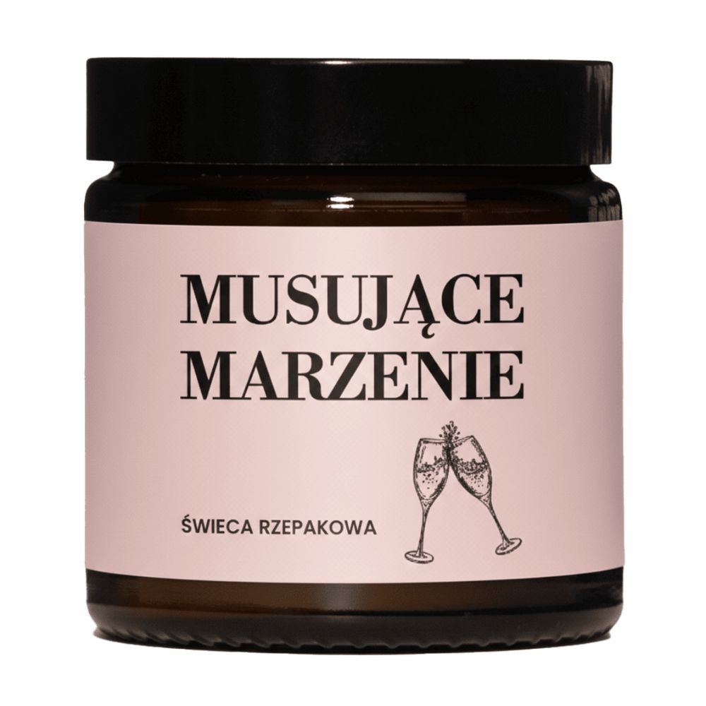 Świeca rzepakowa - Musujące Marzenie | Mglife
