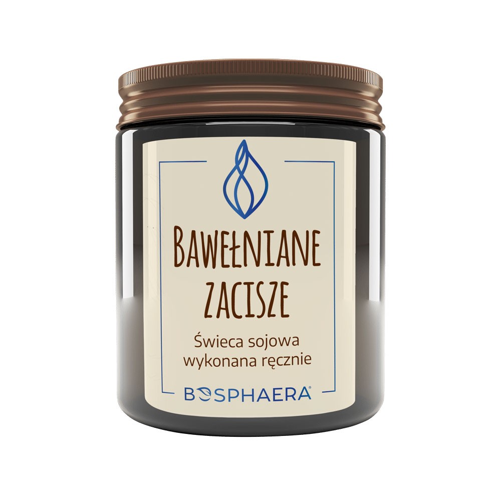 Świeca sojowa Bawełniane Zacisze | Bosphaera