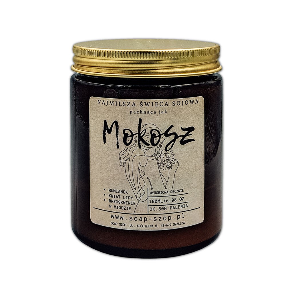 Świeca sojowa Mokosz | Soap Szop