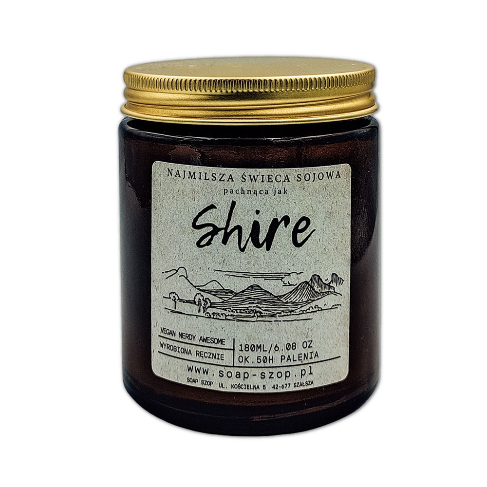 Świeca sojowa Shire | Soap Szop