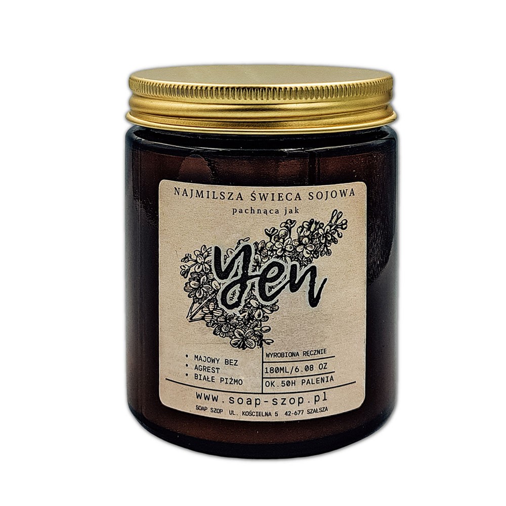 Świeca sojowa Yen | Soap Szop