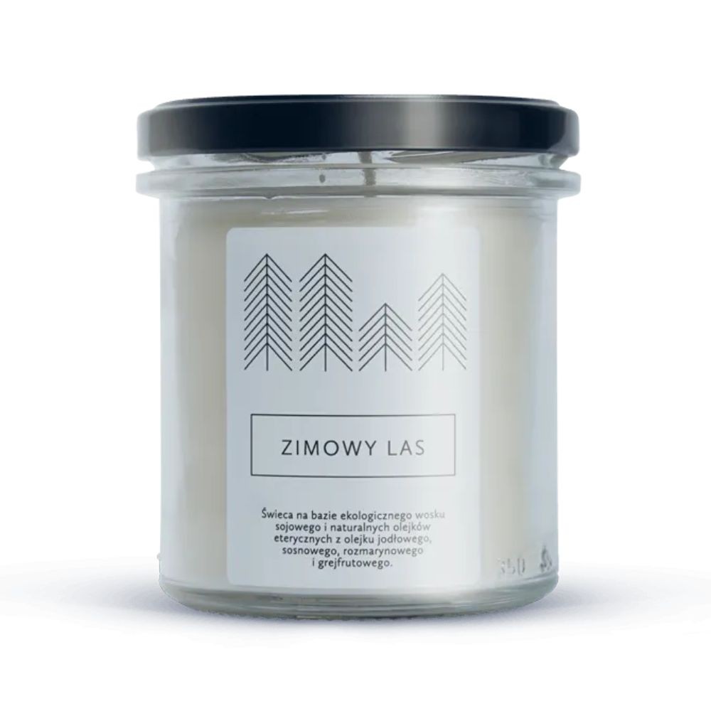 Świeca sojowa Zimowy Las | Hagi Cosmetics