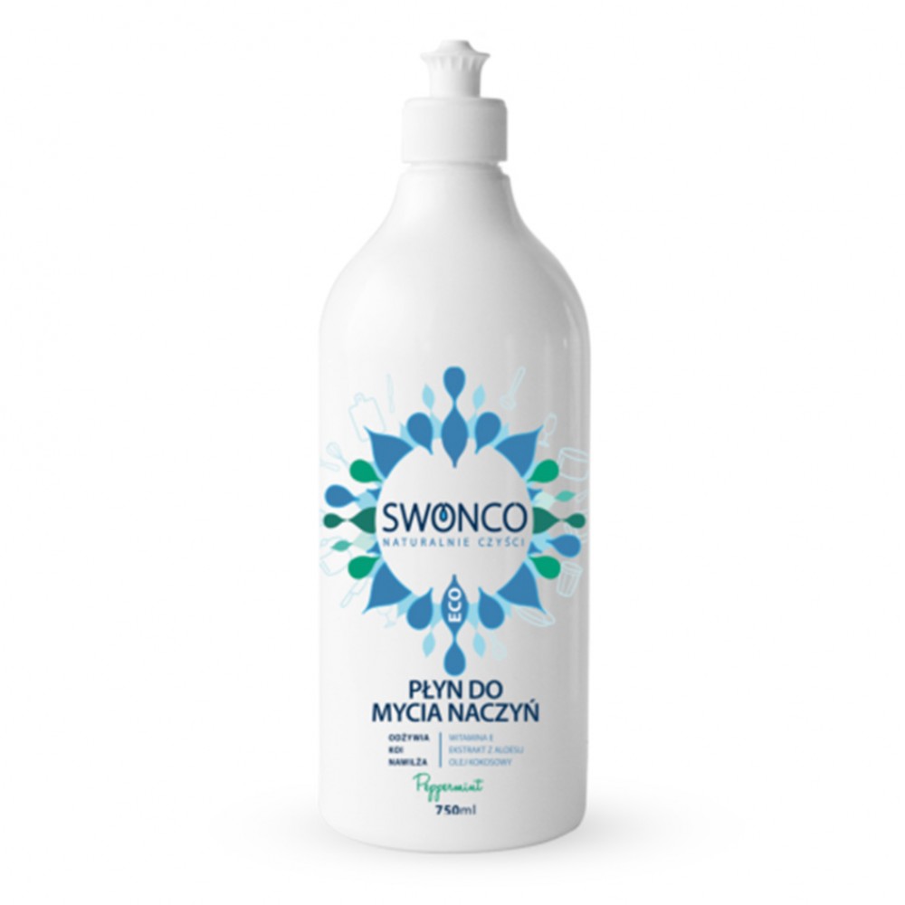 Ekologiczny płyn do mycia naczyń - miętowy | Swonco