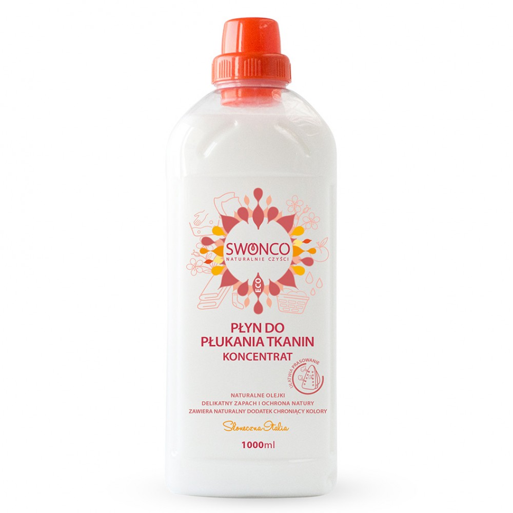 Ekologiczny płyn do płukania tkanin - cytrusowy | Swonco